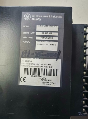 Relè di protezione GEMultilin Consumer Industrial MIFIIPA55E10HI00 spedizione veloce Fedex - Foto 2 di 3