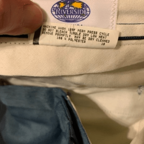 Riverside Size 37/M Blue Black Stripe Police Security Uniform Pants