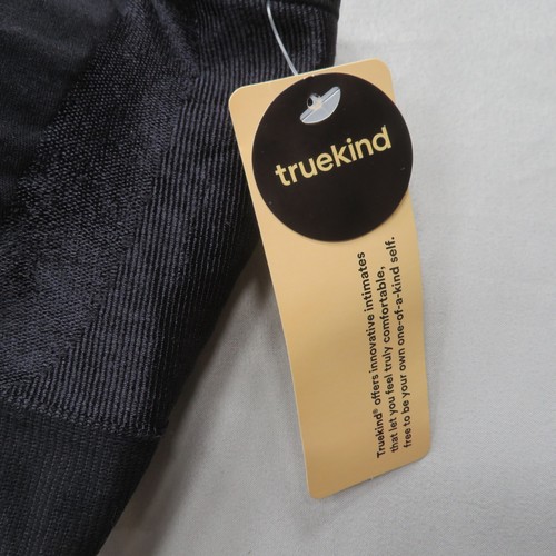 Truekind Women's Size 3XL Black Daily Comfort Wire Shaper Bra Nylon Spandex NWT - Picture 2 of 9