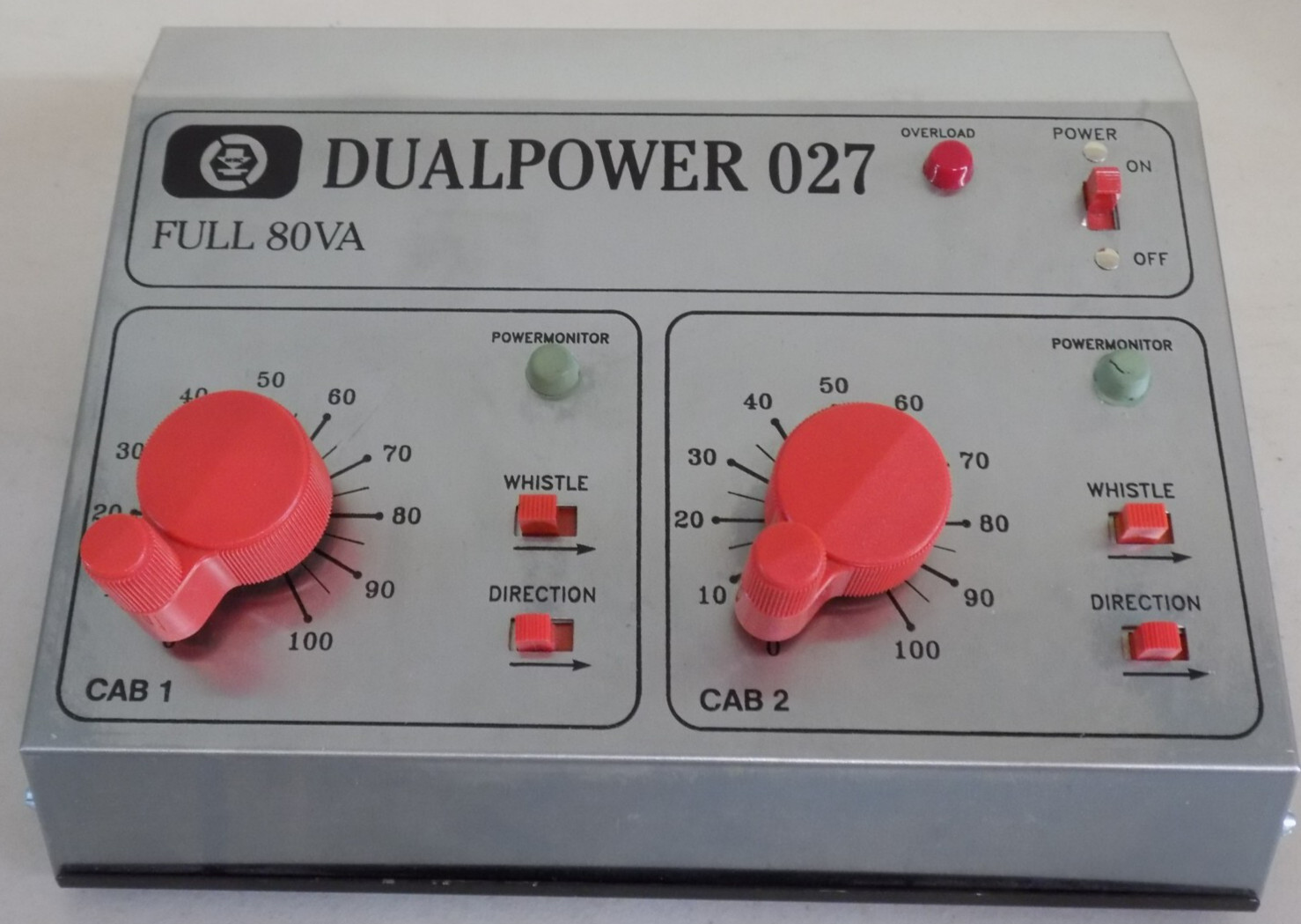 MRC Dual Power O27 AC Train Transformer Layout Ready #NBR AH104 Tested Boxed B