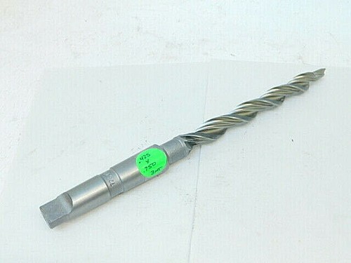 NEW SURPLUS MOHAWK (USA) #3MT TAPER SHANK HSS STEP DRILL .425" x .750" - Imagen 2 de 2