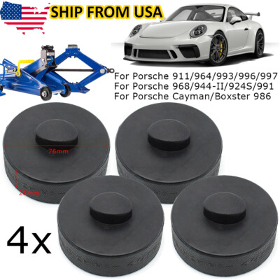4X Rubber Jack Pad Jacking Point For Porsche Cayman Boxster 911 964 993 996 991