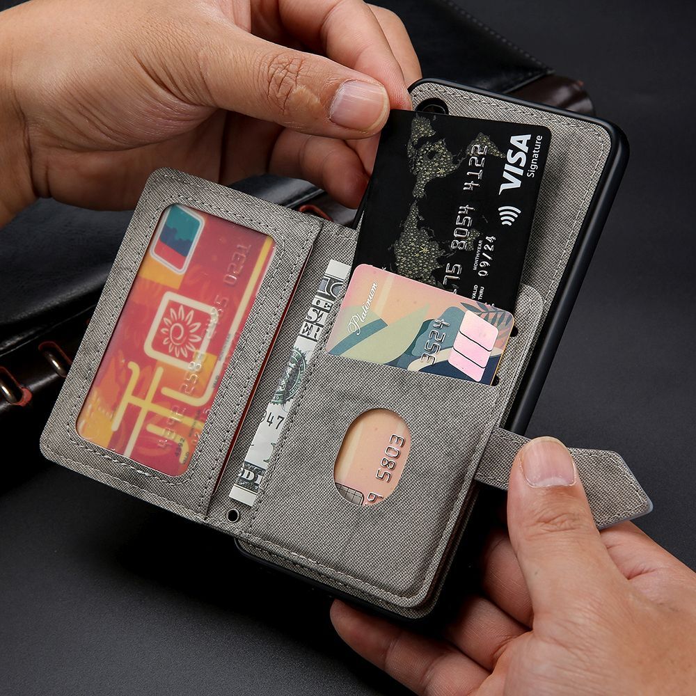 Leather Flip Wallet Card Holder Case Cover For Samsung S20 Ultra Note20
