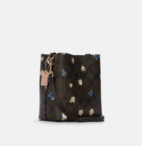 Coach Mini Town Women's Mini Bucket Bag - Brown - Picture 3 of 10