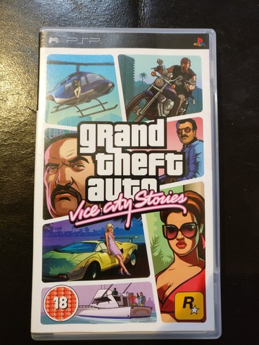 grand theft auto: vice city stories   map - sony psp game (2008)