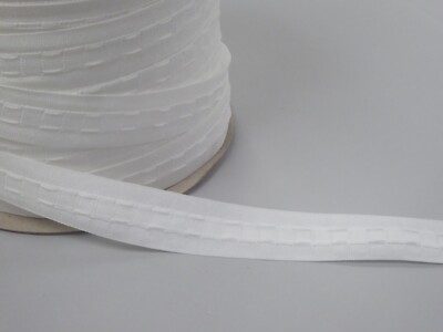 GARDINENÜBERSCHRIFT HEADER BAND - BLEISTIFTFALTE BREITE 1 Zoll (25 mm)