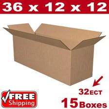 15 - 36x12x12 Cardboard Boxes Mailing Packing Shipping Box Corrugated Carton