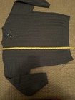 Vintage Bill Blass Sweater Men's XXL Henley Textured Knit Brown USA Made — photo 5