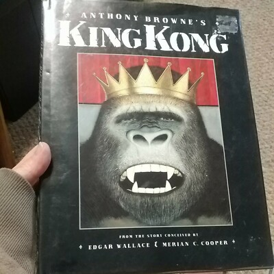 Anthony Browne's King Kong-HC/DJ/1ST/1ST-classic monster tale-Turner