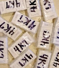 4 PCS 4.7K ohm J  5watt Axial wirewound ceramic cement power resistor 4.7K 