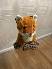 Giftable Toys Squeaky Dog Toys Cute Stuffed 8.5  Fox   Dog Plush With Squeaker