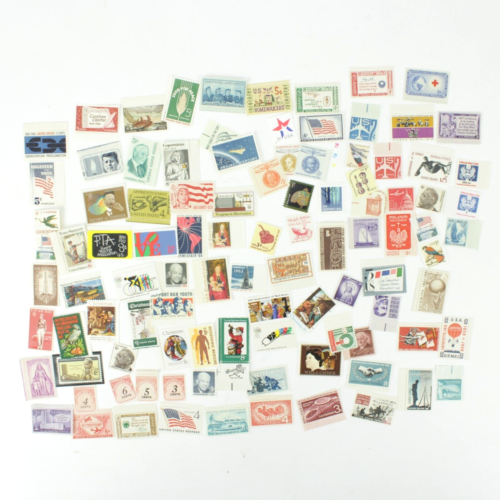 Lot of 100 Sixth International Stamps Philatelic Exhibition Mystic America