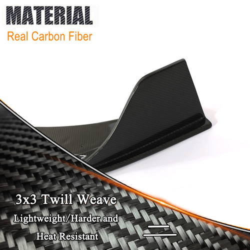 Spoiler in carbonio labbro anteriore adatto per Chevrolet Camaro 2016-2020 - Foto 7 di 10