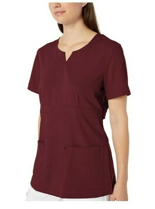 Blusa Médica Urbane Para Mujer 2 Bolsillos Contemporánea Calce Ajustado Lujo Suave Elastizada M Nueva con Etiquetas Foto 2 de 4