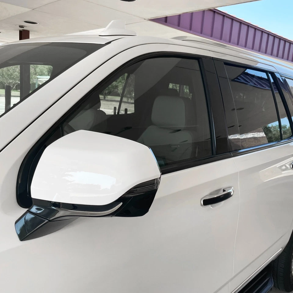 Chrome Delete Blackout Vinyl Overlay for 2021-24 GMC Yukon Window Trim - Image 4 of 4