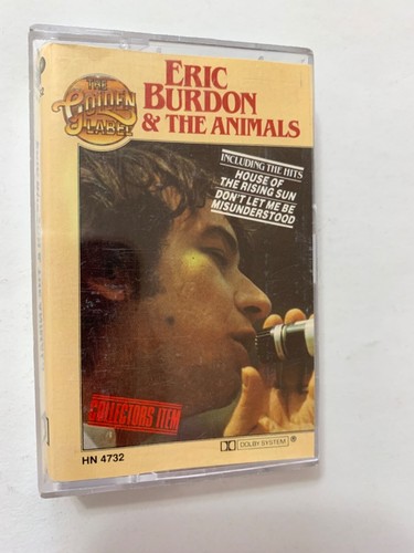 Vintage Eric Burdon & The Animals Golden Cassette Collectors Tested PRICE DROP!
