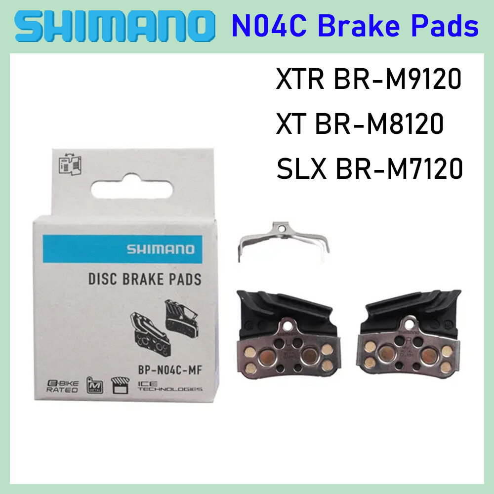 Shimano XTR XT SLX N04C 4-Piston Metal Disc Brake Pads For BR