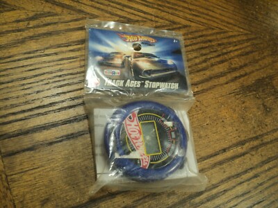 Hot Wheels Track Ages Stopwatch  2-1/8'' Diameter    China    Factory Sealed