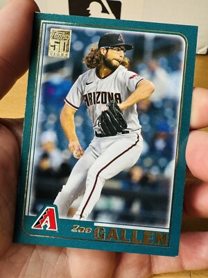 Zac Gallen Arizona Diamondbacks 2021 Topps Archives Baseball Card #208