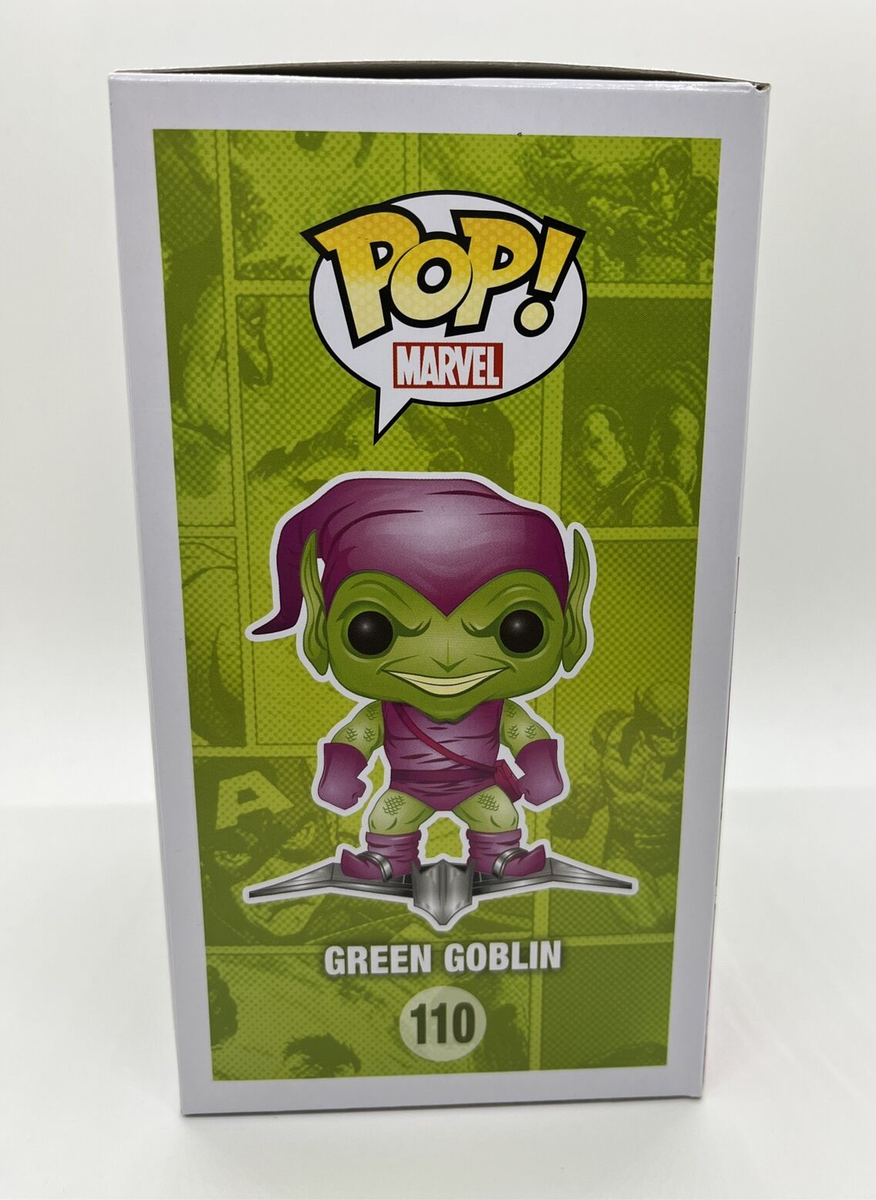 Funko POP Green Goblin 110 SDCC 2016 Glider Glitter Glow in the