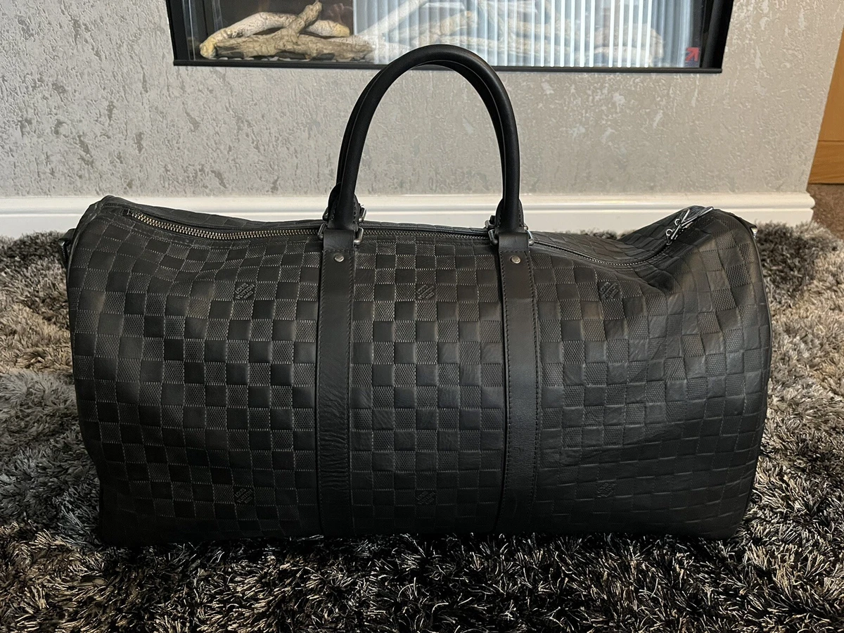 Louis Vuitton Keepall Bandouliere Damier Infini 55 Onyx - US