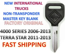  INTERNATIONAL TRUCKS Fits 2006-2013 Key Blank - FACTORY ORIGINAL W/LOGO 690356