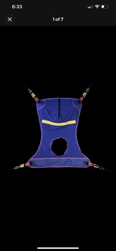Graham-Field Lumex DSL-R116 Full-Body Mesh Commode Sling, X-Large - Foto 8 di 9