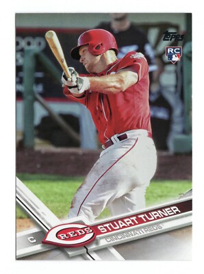 Stuart Turner US178 2017 Topps UpdateRC Rookie Cincinnati Reds Card
