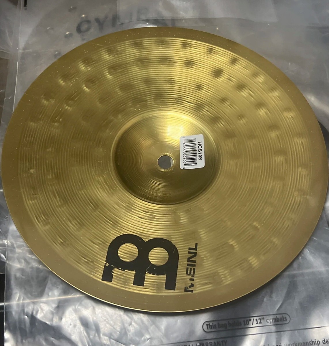 Meinl HCS 10” Splash Cymbal New | eBay