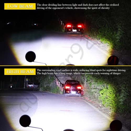 For Kawasaki ATV KFX400 2003-2006 KFX450R 2008-2014 H6 LED Headlight Bulbs+ - Picture 7 of 11