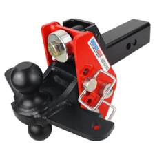 Shocker Hitch SH-125-340BLK-SC Shocker 12K 2.5" Impact Cushion Receiver Hitch