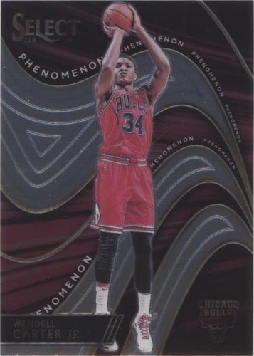 2018-19 Select Wendell Carter Jr /99 Auto Patch Rookie Purple RC 