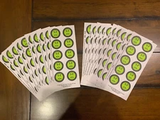 Mr. Yuk 200 Stickers (20 Sheets) Yuck FREE SHIP! 70’s 80’s 90’s RETRO!