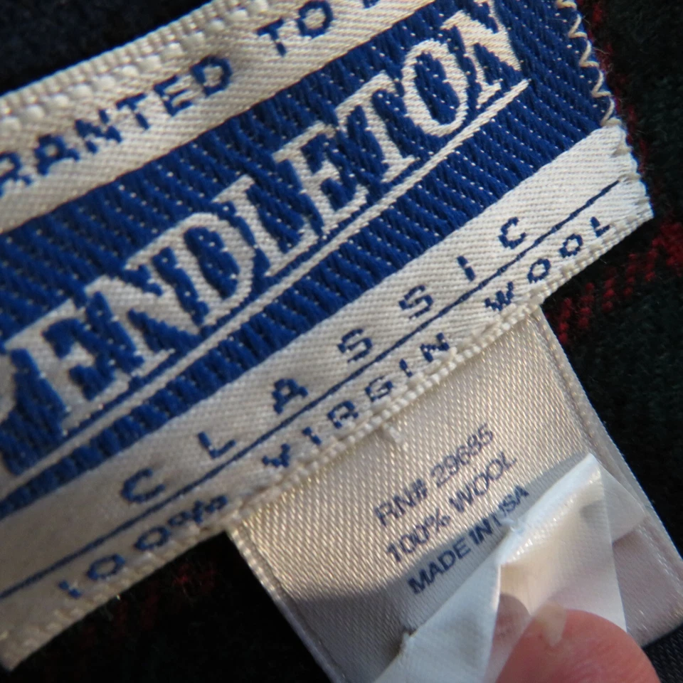 Plaid USA Pendleton Pleated Skirt Suit Set Approx Size Medium - Image 4 of 4