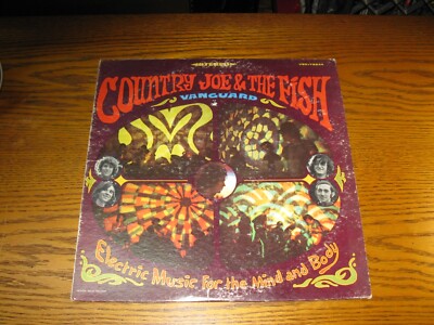 vinyl- Country Joe & The Fish- Electric Music For The Mind And Body - new sleeve