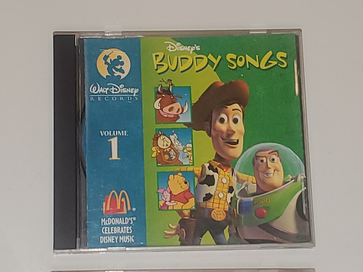 Vintage 1996 McDonalds Celebrates Disney Music Volume 1 & 2 Movie