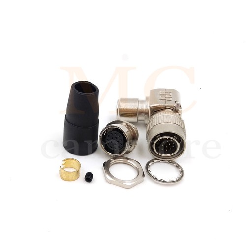 Hirose 16-pin,HR10A-10P-16P(73)HR10A-10R-16S power connector plug and socket - Picture 3 of 7