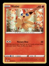 Victini 020/203 Holo Rare Evolving Skies Pokemon Near Mint