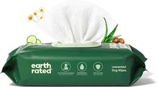 Earth Rated Pet Wipes for Dogs and Cats,Hypoallergenic,Cleaning,Hydrating -USA