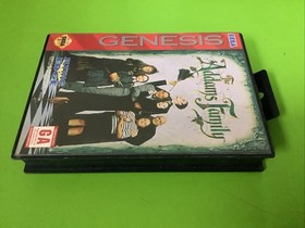 Addams Family (Sega Genesis, 1994) Cib Manual Tested