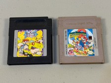 Nintendo Super Mario Land 2: 6 Golden Coins $ Rugrats Movie Game Boy Official