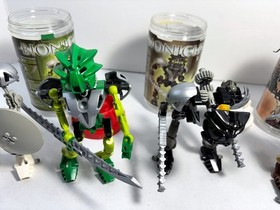 LEGO Bionicle Nuva LOT: Onua 8566, Lewa 8567, Pohatu 8568, Gali 8570, 8571, 8572