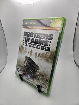 Brothers in Arms Earned in Blood Xbox PAL Factory Sealed Black Label Ubisoft