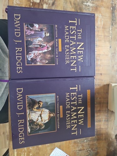 The New Testament Made Easier Family Deluxe Set by David J. Ridges (2014,... - Picture 1 of 3