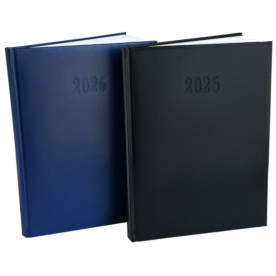 Chefplaner 2026 ca. DIN A4 Lederoptik Buchkalender 2026 Terminplaner Kalender