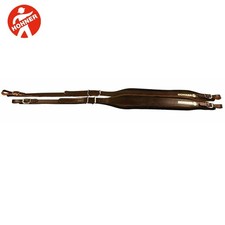 Hohner ACC8 BROWN 42" Padded Accordion Leather Strap - Brown - Made In Mexico