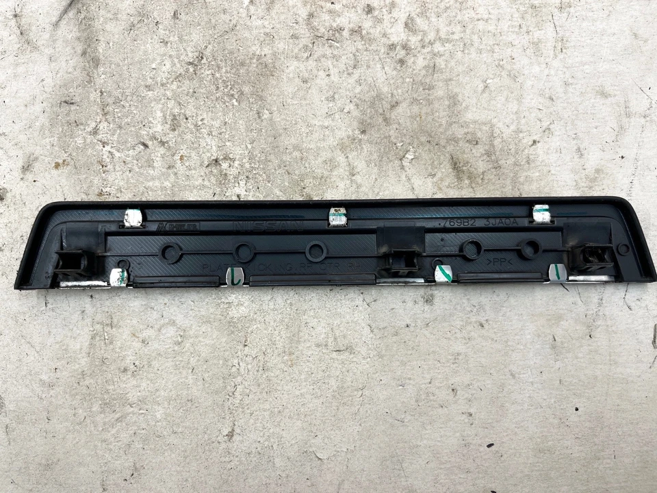 13-18 INFINITI JX35 QX60 TRASERO DERECHO ALFÉIZAR LATERAL DERECHO PLACA DE DESGASTE PANEL DE PATADA MOLDURA OEM Foto 3 de 3