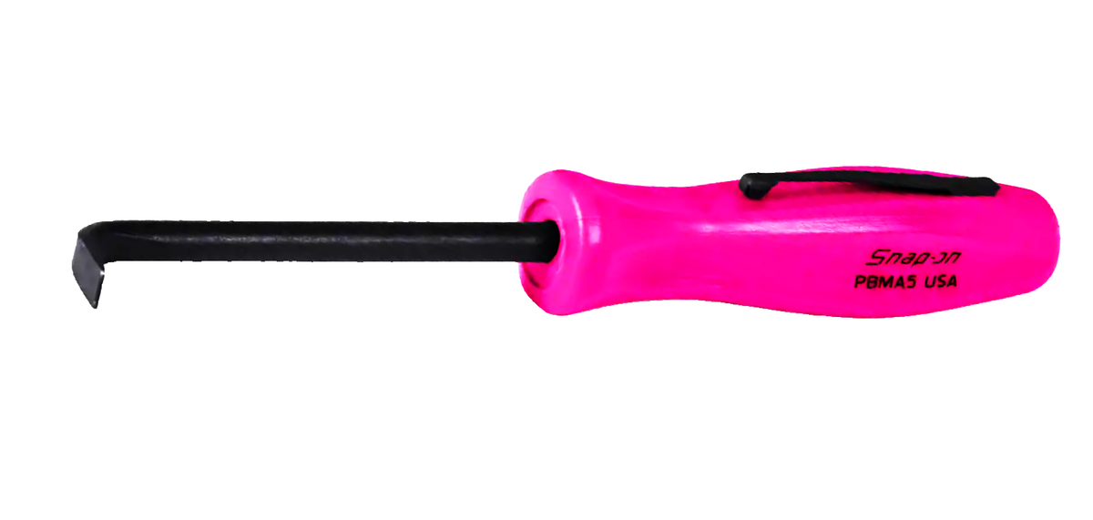 Snap-On PBMA5EP POCKET PRY BAR - 90° TIP BLADE *ELECTRIC PINK* 5