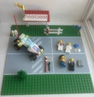 LEGO 6551 Town Checkered Flag 500 INCOMPLETE + Figs 1992 VINTAGE!