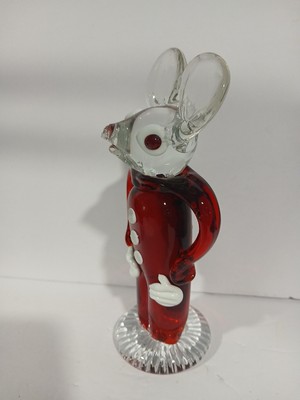 COLLECTIBLE 1950'S ARCHIMEDE SEGUSO MURANO ART GLASS MOUSE